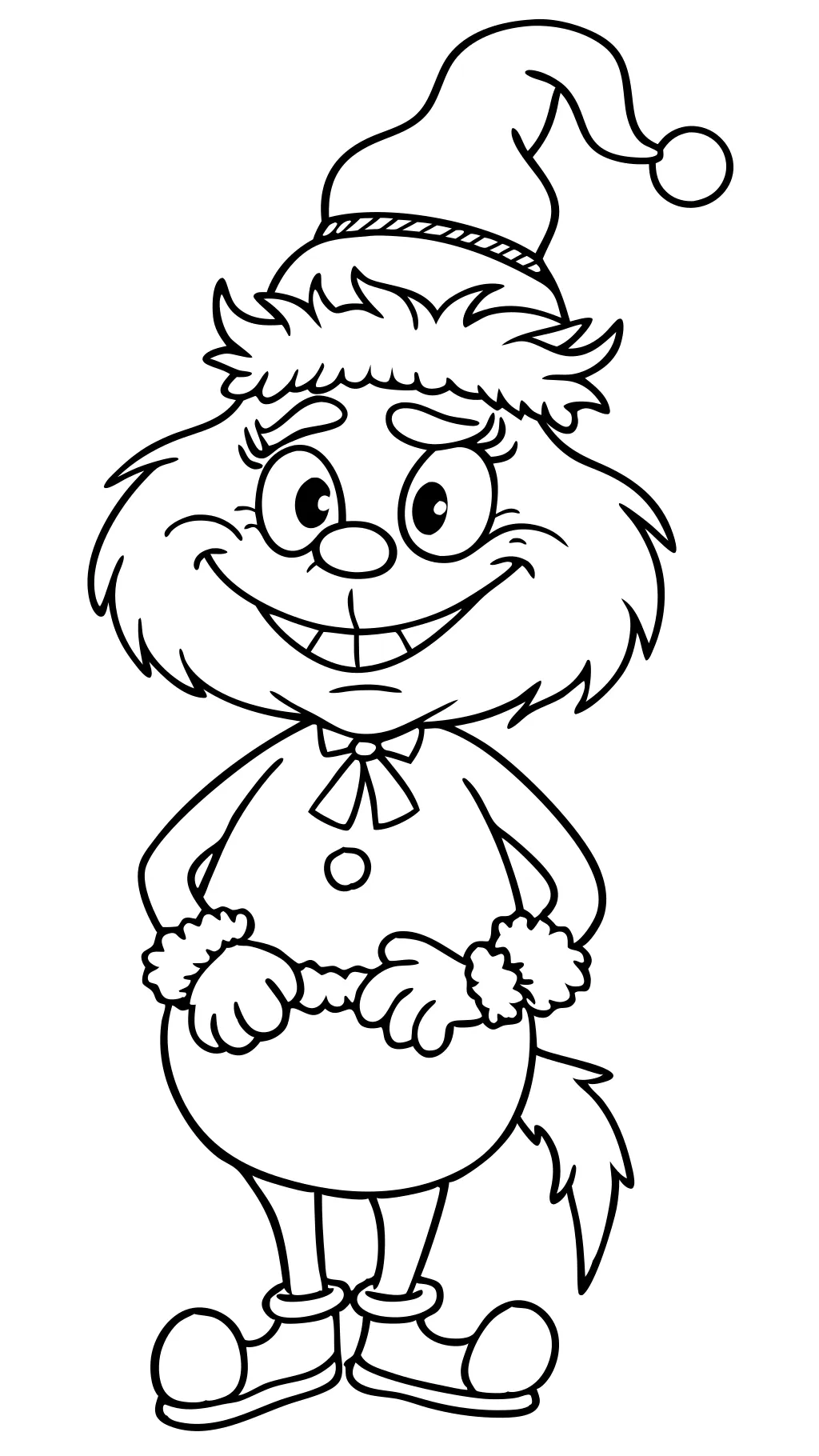 printable coloring pages of the grinch